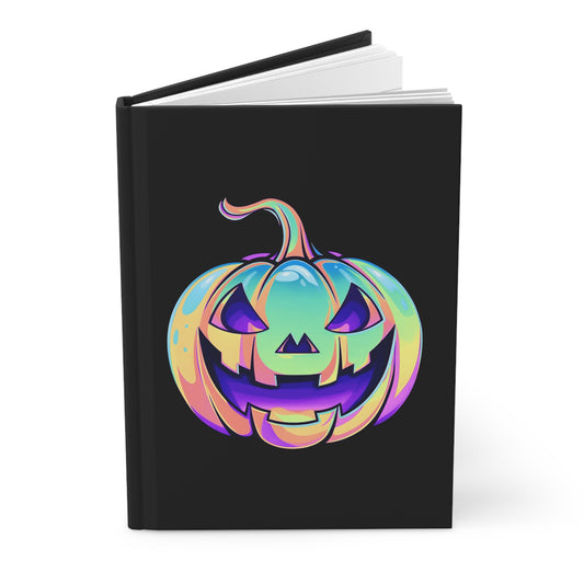 Cat-o'-Lantern Hardcover Journal - Driftless Enchantments
