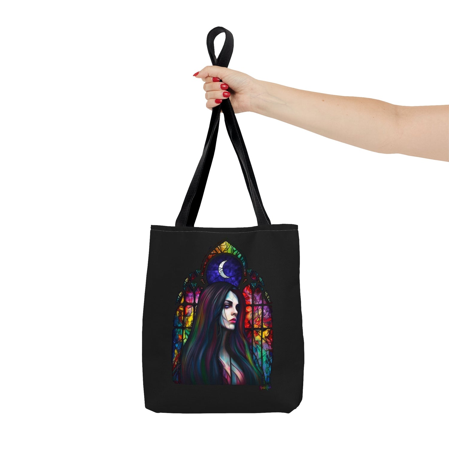 Lady in the Window Tote Bag - Driftless Enchantments
