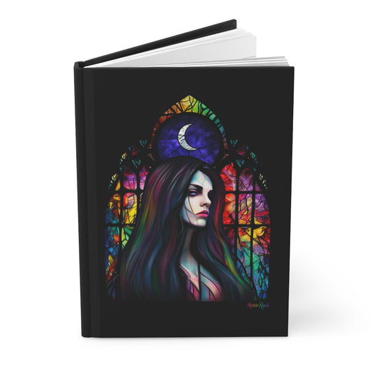 The Lady Awaits Hardcover Journal - Driftless Enchantments