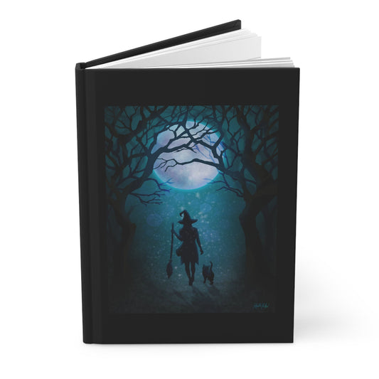 The Moon's Familiars Hardcover Journal - Driftless Enchantments