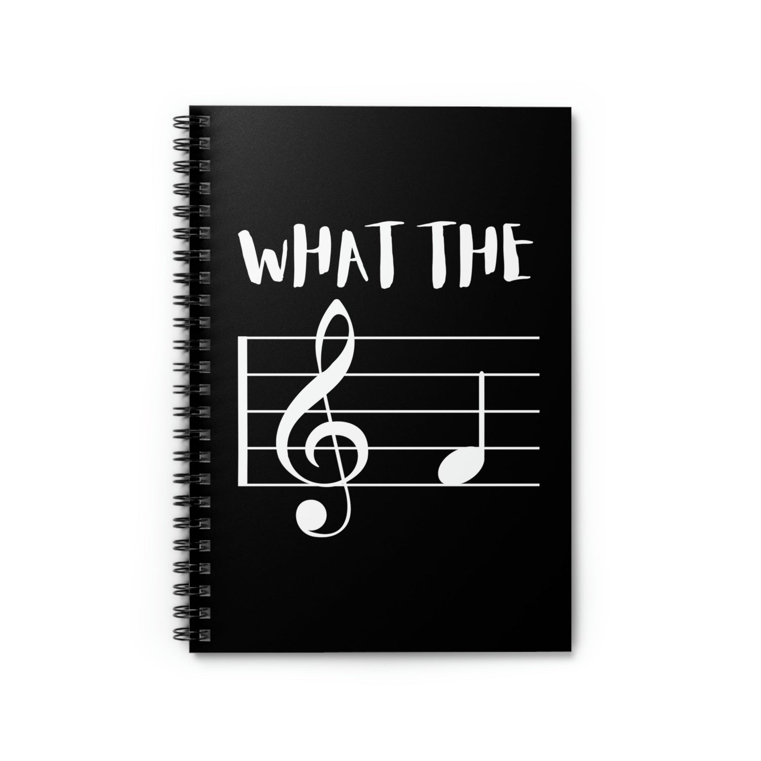 What the F Note - Spiral Notebook - Driftless Enchantments